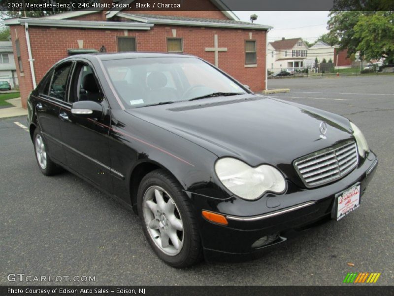 Front 3/4 View of 2003 C 240 4Matic Sedan