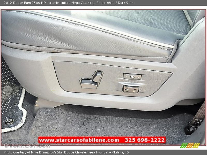 Bright White / Dark Slate 2012 Dodge Ram 2500 HD Laramie Limited Mega Cab 4x4