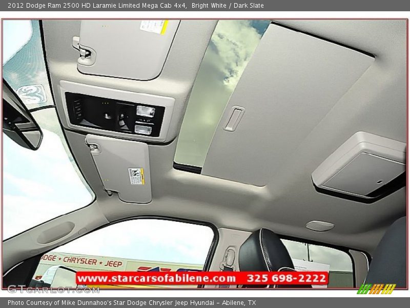 Bright White / Dark Slate 2012 Dodge Ram 2500 HD Laramie Limited Mega Cab 4x4