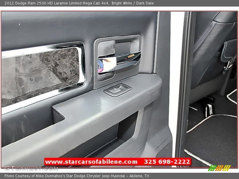 Bright White / Dark Slate 2012 Dodge Ram 2500 HD Laramie Limited Mega Cab 4x4