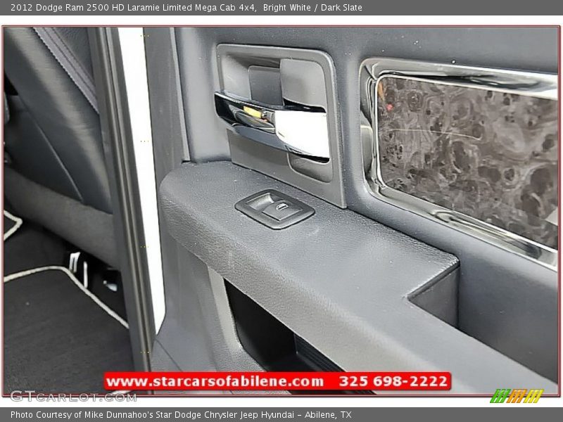 Bright White / Dark Slate 2012 Dodge Ram 2500 HD Laramie Limited Mega Cab 4x4