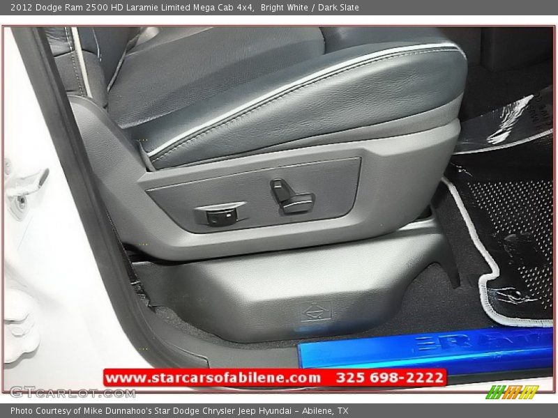 Bright White / Dark Slate 2012 Dodge Ram 2500 HD Laramie Limited Mega Cab 4x4