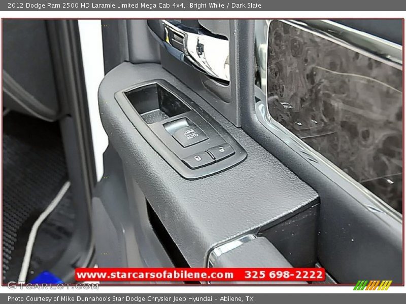 Bright White / Dark Slate 2012 Dodge Ram 2500 HD Laramie Limited Mega Cab 4x4