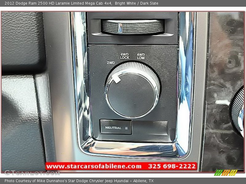 Bright White / Dark Slate 2012 Dodge Ram 2500 HD Laramie Limited Mega Cab 4x4