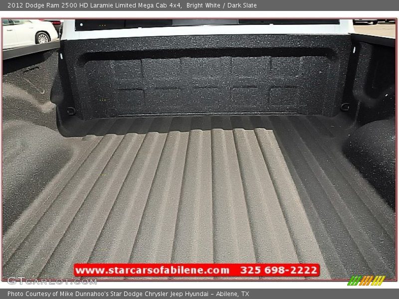 Bright White / Dark Slate 2012 Dodge Ram 2500 HD Laramie Limited Mega Cab 4x4