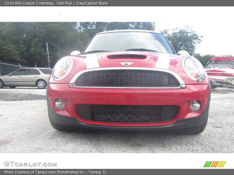 Chili Red / Grey/Carbon Black 2010 Mini Cooper S Hardtop