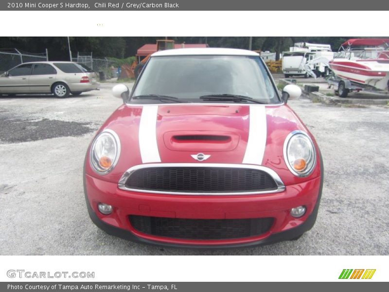 Chili Red / Grey/Carbon Black 2010 Mini Cooper S Hardtop