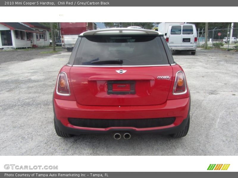 Chili Red / Grey/Carbon Black 2010 Mini Cooper S Hardtop