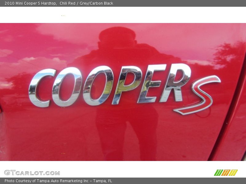 Chili Red / Grey/Carbon Black 2010 Mini Cooper S Hardtop