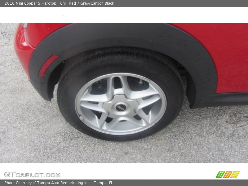Chili Red / Grey/Carbon Black 2010 Mini Cooper S Hardtop