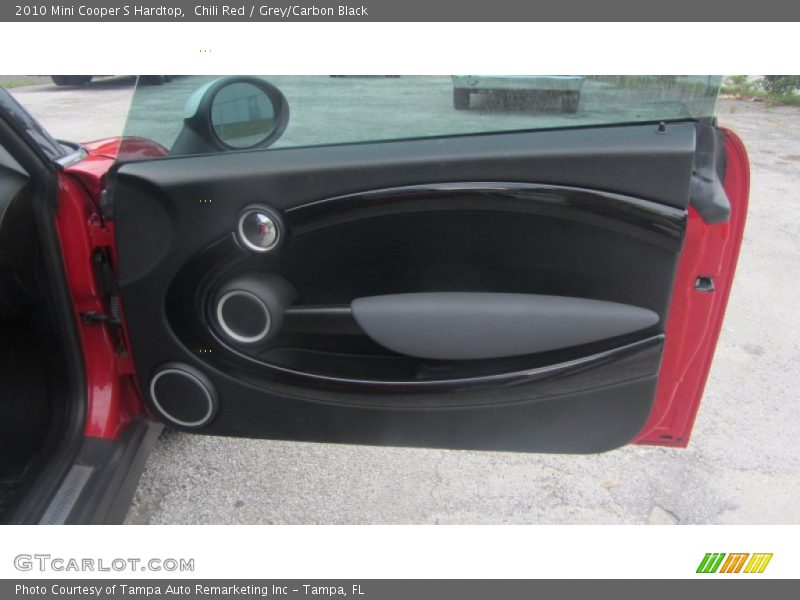 Chili Red / Grey/Carbon Black 2010 Mini Cooper S Hardtop