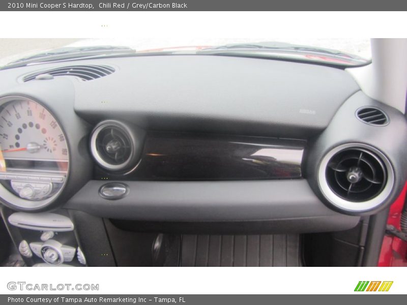 Chili Red / Grey/Carbon Black 2010 Mini Cooper S Hardtop