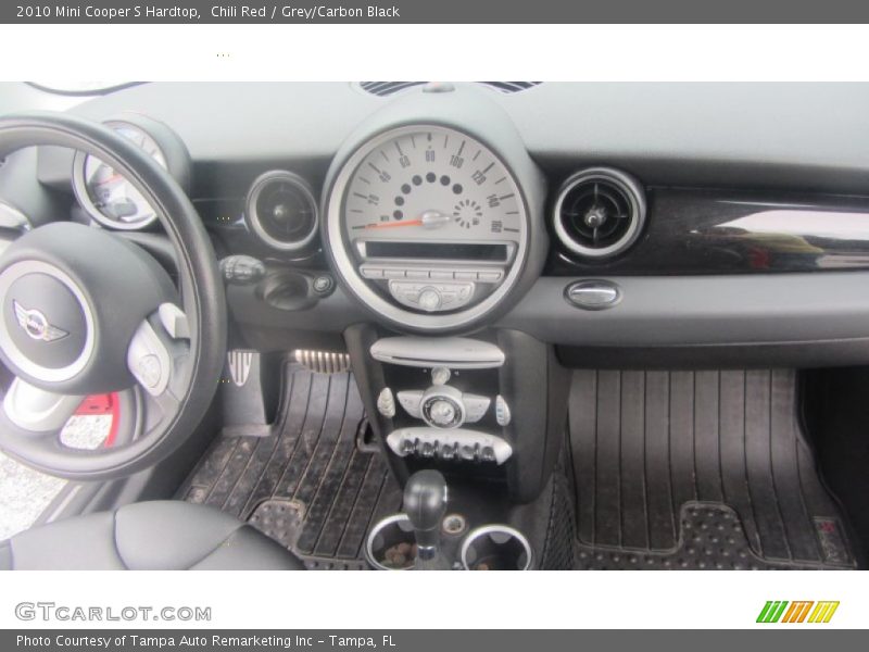 Chili Red / Grey/Carbon Black 2010 Mini Cooper S Hardtop