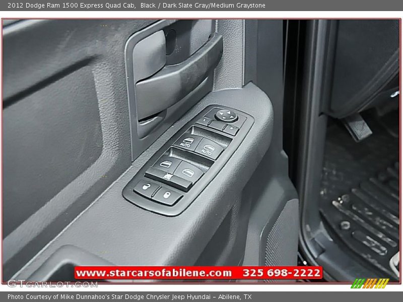 Black / Dark Slate Gray/Medium Graystone 2012 Dodge Ram 1500 Express Quad Cab