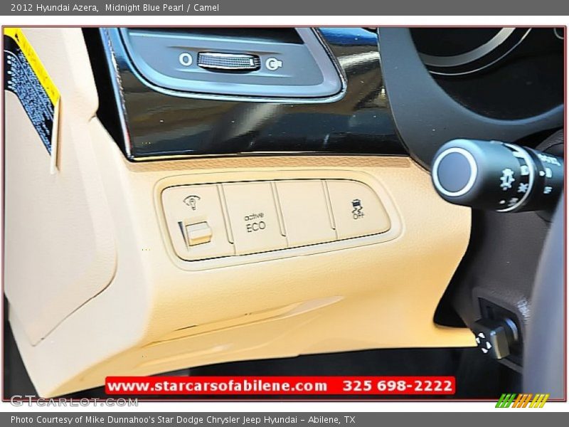 Midnight Blue Pearl / Camel 2012 Hyundai Azera