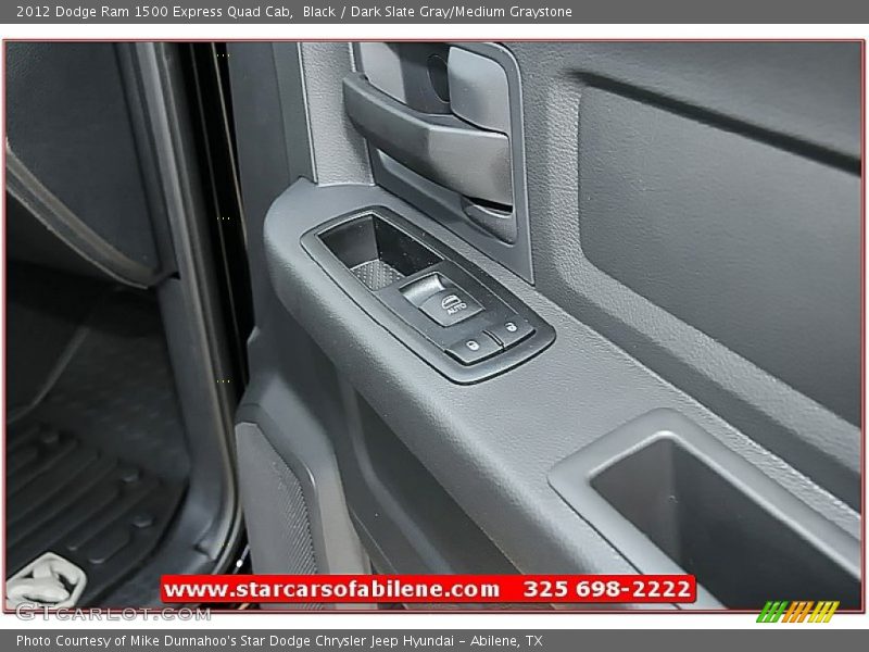 Black / Dark Slate Gray/Medium Graystone 2012 Dodge Ram 1500 Express Quad Cab