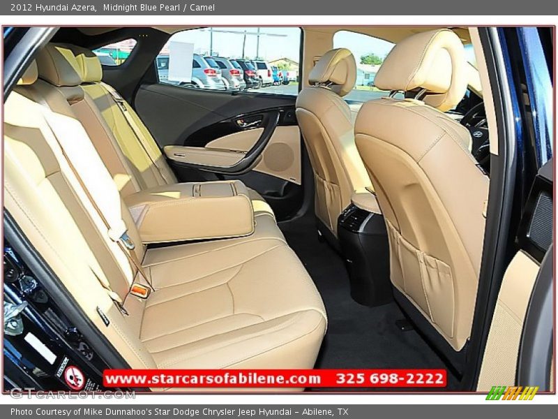 Midnight Blue Pearl / Camel 2012 Hyundai Azera