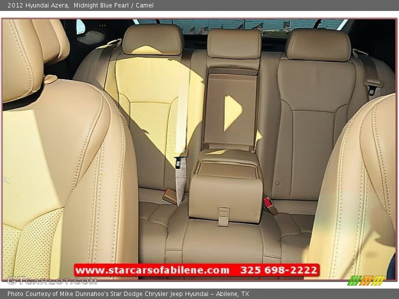 Midnight Blue Pearl / Camel 2012 Hyundai Azera