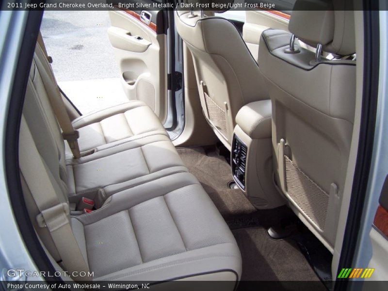 Bright Silver Metallic / Dark Frost Beige/Light Frost Beige 2011 Jeep Grand Cherokee Overland