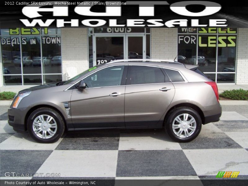 Mocha Steel Metallic / Shale/Brownstone 2012 Cadillac SRX Luxury