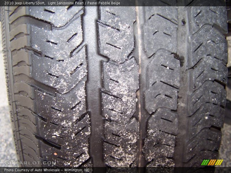 Light Sandstone Pearl / Pastel Pebble Beige 2010 Jeep Liberty Sport