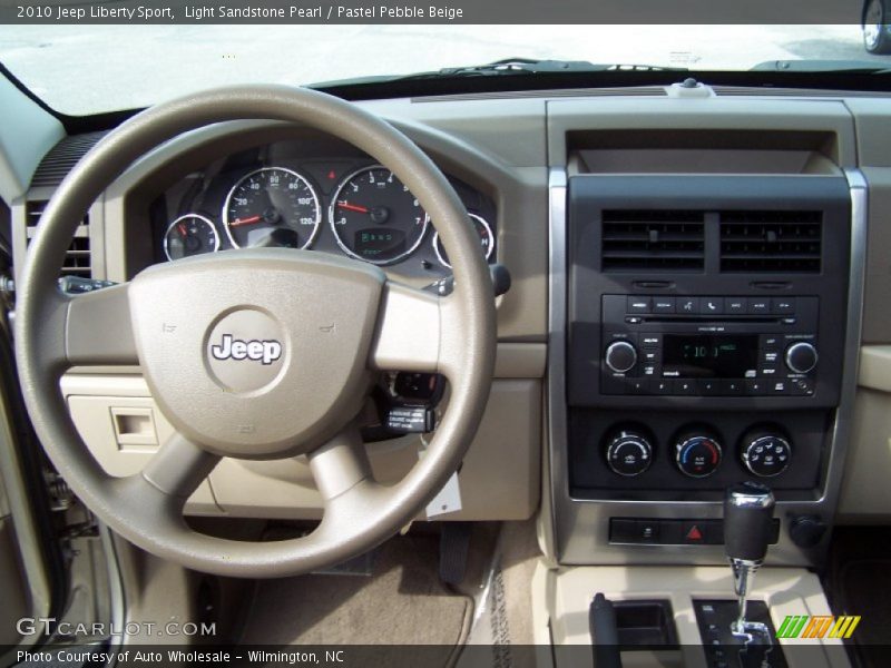 Light Sandstone Pearl / Pastel Pebble Beige 2010 Jeep Liberty Sport