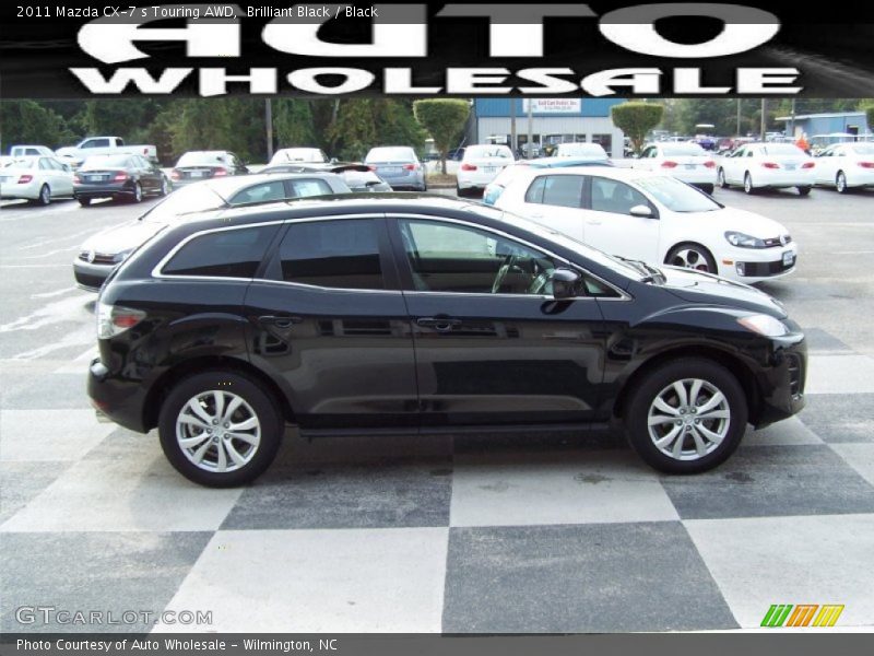 Brilliant Black / Black 2011 Mazda CX-7 s Touring AWD