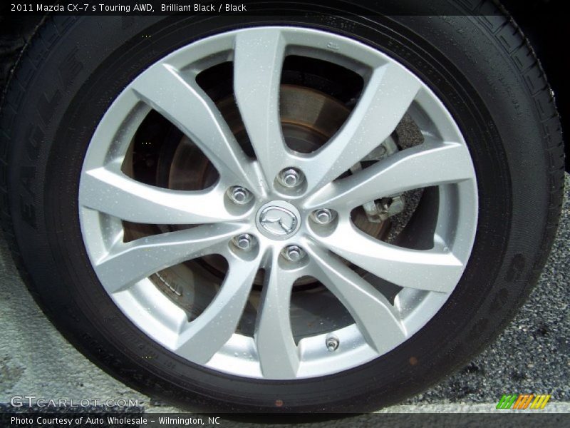 Brilliant Black / Black 2011 Mazda CX-7 s Touring AWD