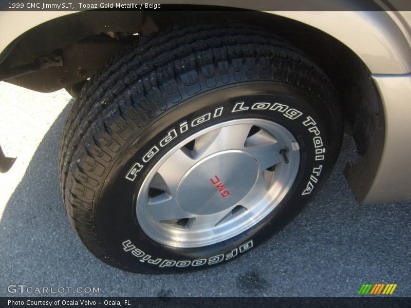 Topaz Gold Metallic / Beige 1999 GMC Jimmy SLT