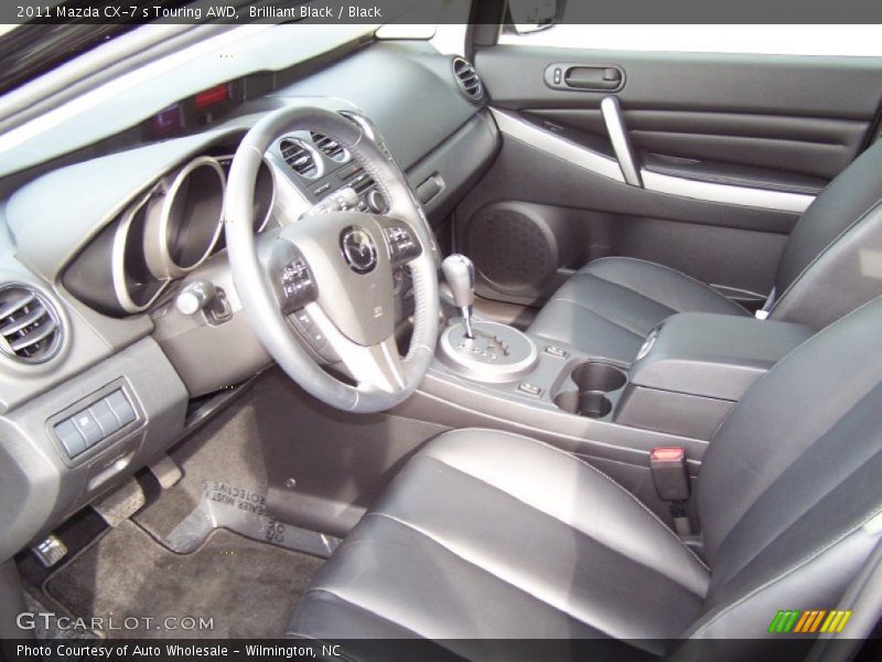 Brilliant Black / Black 2011 Mazda CX-7 s Touring AWD