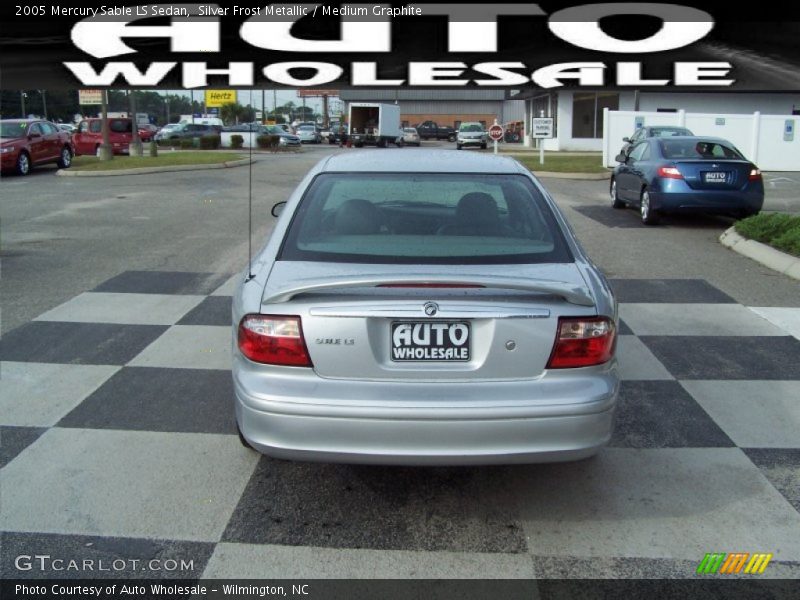 Silver Frost Metallic / Medium Graphite 2005 Mercury Sable LS Sedan