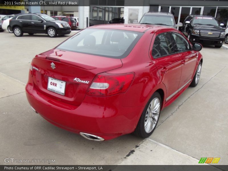 Vivid Red / Black 2011 Suzuki Kizashi GTS