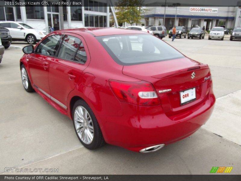 Vivid Red / Black 2011 Suzuki Kizashi GTS