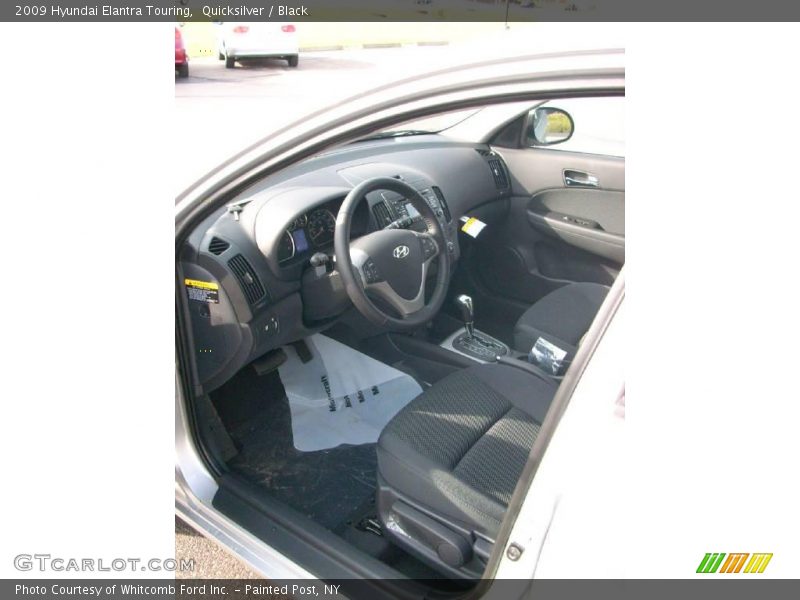 Quicksilver / Black 2009 Hyundai Elantra Touring