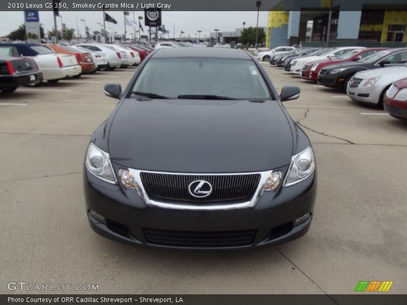 Smokey Granite Mica / Light Gray 2010 Lexus GS 350