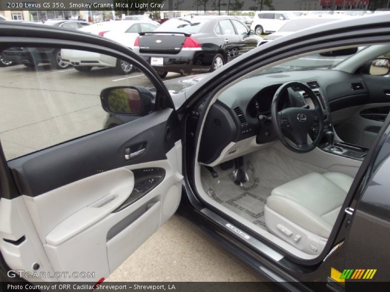 Smokey Granite Mica / Light Gray 2010 Lexus GS 350