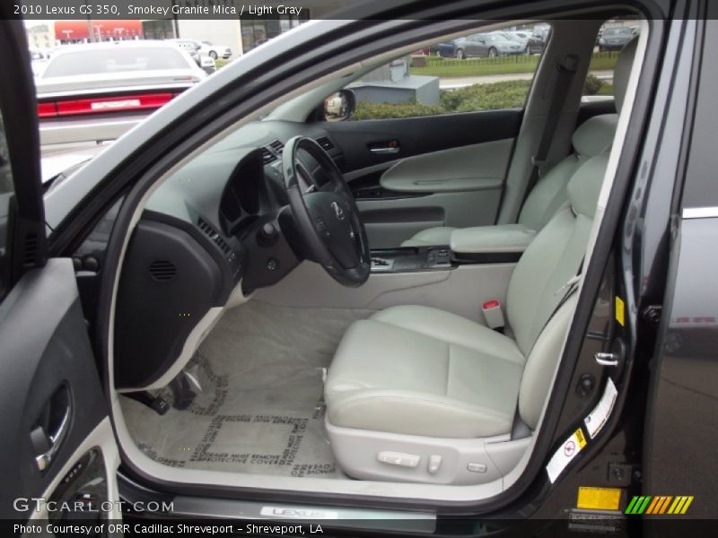 Smokey Granite Mica / Light Gray 2010 Lexus GS 350