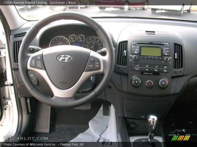 Quicksilver / Black 2009 Hyundai Elantra Touring