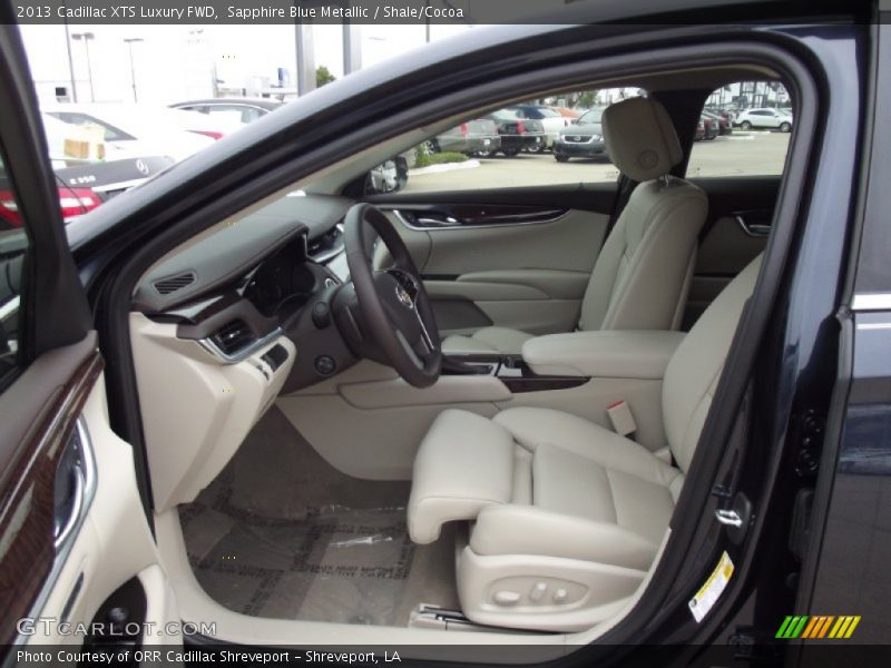 Sapphire Blue Metallic / Shale/Cocoa 2013 Cadillac XTS Luxury FWD