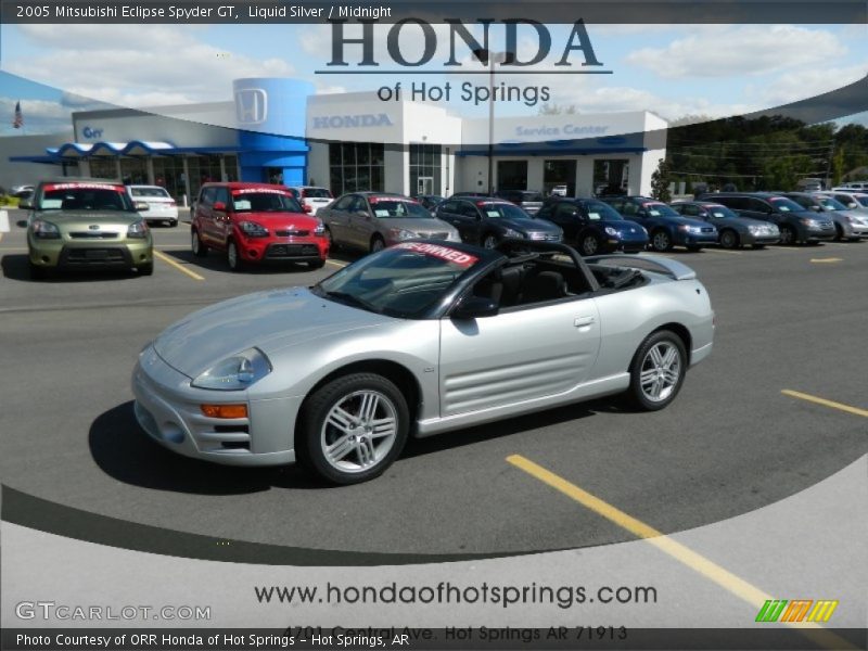 Liquid Silver / Midnight 2005 Mitsubishi Eclipse Spyder GT