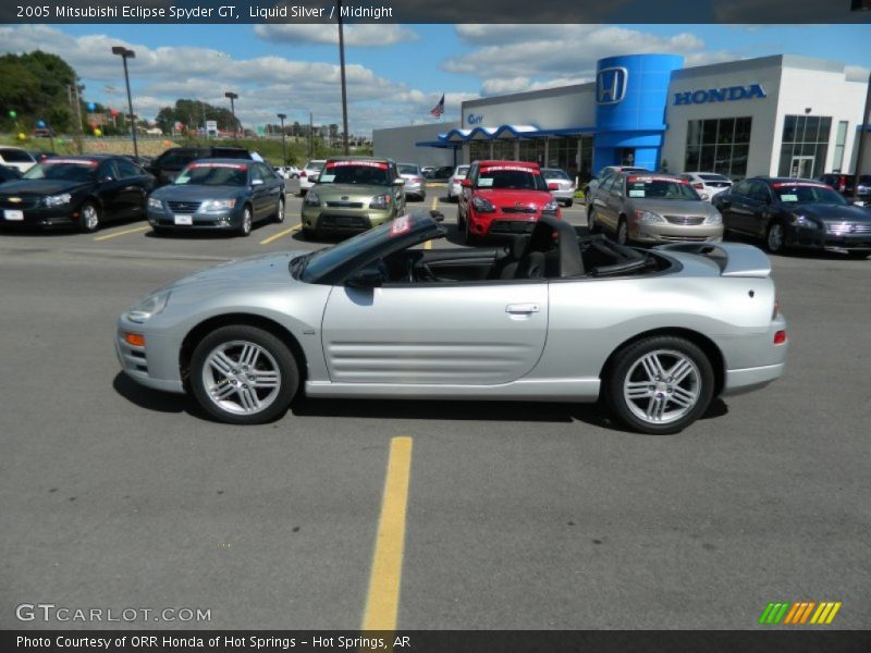 Liquid Silver / Midnight 2005 Mitsubishi Eclipse Spyder GT