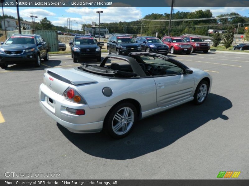 Liquid Silver / Midnight 2005 Mitsubishi Eclipse Spyder GT