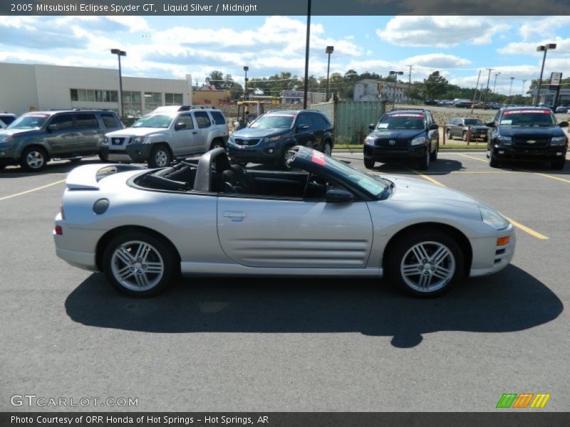 Liquid Silver / Midnight 2005 Mitsubishi Eclipse Spyder GT
