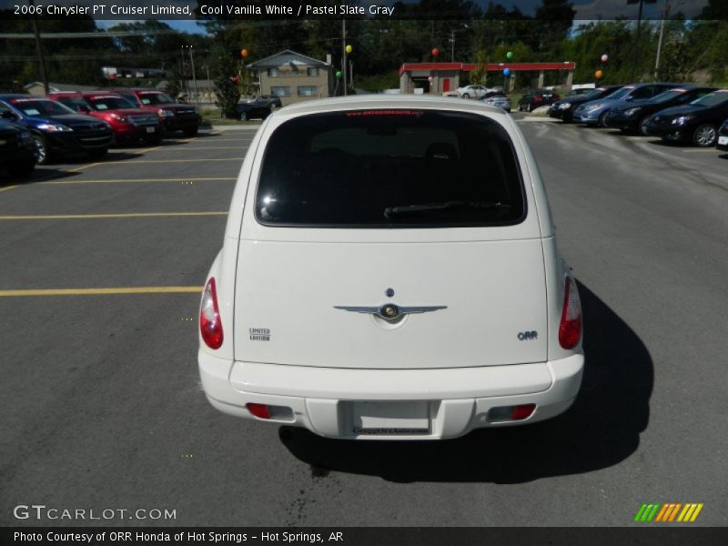 Cool Vanilla White / Pastel Slate Gray 2006 Chrysler PT Cruiser Limited