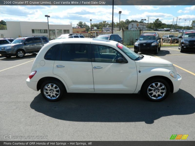 Cool Vanilla White / Pastel Slate Gray 2006 Chrysler PT Cruiser Limited