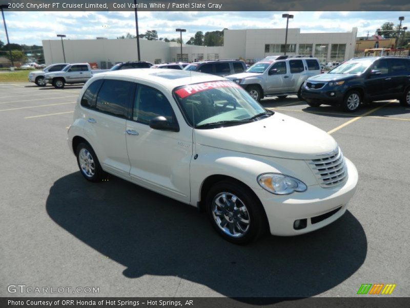 Cool Vanilla White / Pastel Slate Gray 2006 Chrysler PT Cruiser Limited