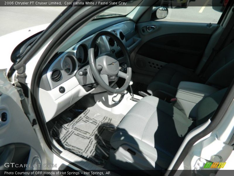 Cool Vanilla White / Pastel Slate Gray 2006 Chrysler PT Cruiser Limited