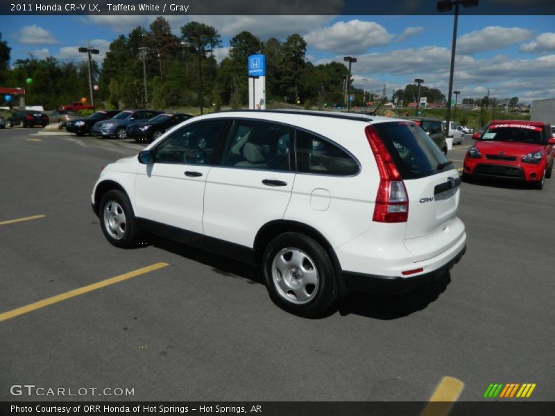 Taffeta White / Gray 2011 Honda CR-V LX