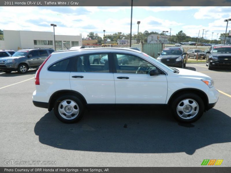 Taffeta White / Gray 2011 Honda CR-V LX