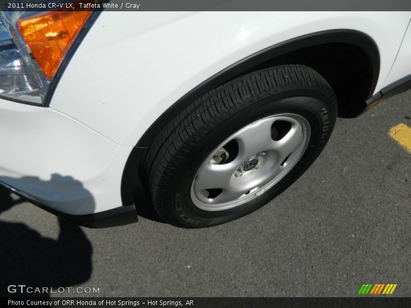 Taffeta White / Gray 2011 Honda CR-V LX